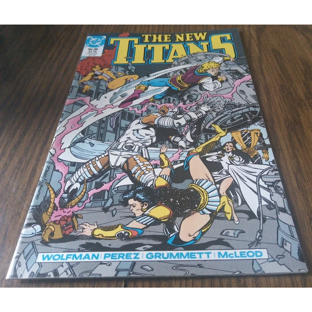 The New Titans #58 (September 1989 DC Comics)